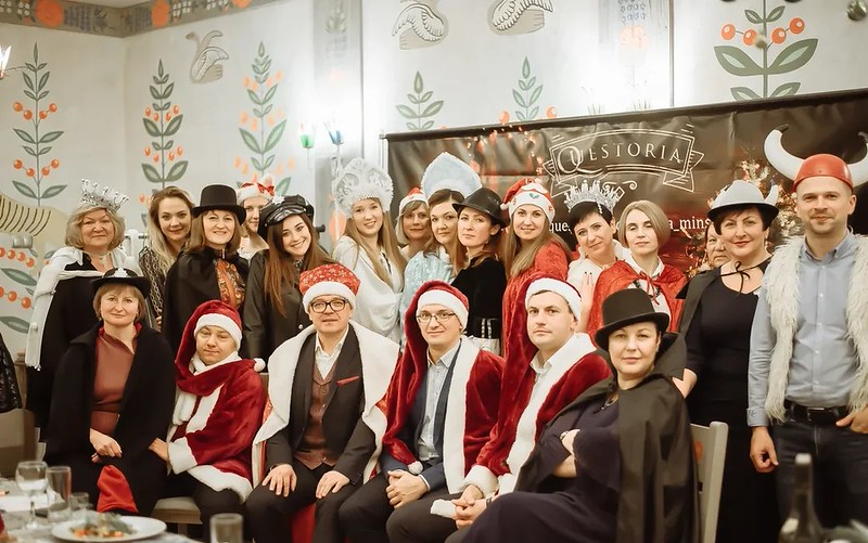 Тимбилдинг-активности на корпоративе на Новый год в Perm